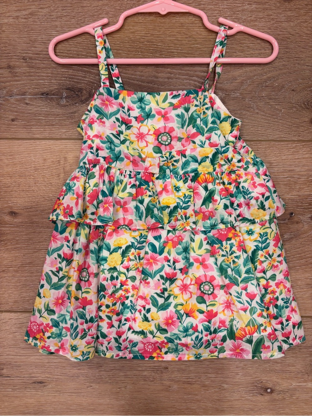 Janie and Jack Baby Floral Dress - 6 to 12 months